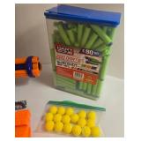 NERF Vagabond Doomlands Blaster - 2x 200-Dart Refills & Digital Target Board