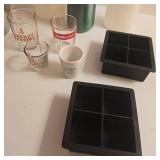Barware - Ice Bucket, Flasks, Shakers, Ice Cube Trays, Measuring Cups
