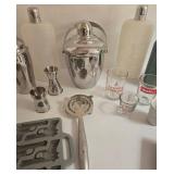 Barware - Ice Bucket, Flasks, Shakers, Ice Cube Trays, Measuring Cups