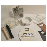 WineSkin Bottle Protector with Assorted Glassware & Bar Accessories