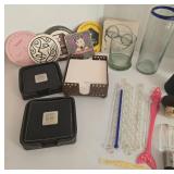 WineSkin Bottle Protector with Assorted Glassware & Bar Accessories