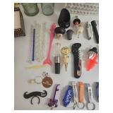 WineSkin Bottle Protector with Assorted Glassware & Bar Accessories