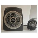 Lot of 2 Vornado Cooling Fans - Regular and Desk Size
