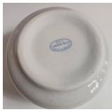 Assorted Ceramic Dinnerware: Plates, Bowls & Leaf Spoon Rest