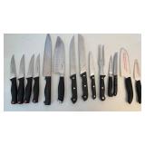 Assorted Knives - 8 in Longest Blade