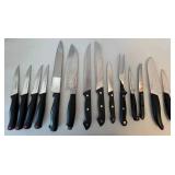 Assorted Knives - 8 in Longest Blade