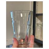 Glassware Assortment: Clear Highball & Tumbler Glasses