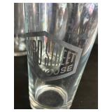 Toppling Goliath Growlers (2) & Leroux Brandy Bottle & Assorted Glassware
