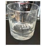 Toppling Goliath Growlers (2) & Leroux Brandy Bottle & Assorted Glassware