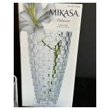 Crystal Collection - Mikasa Palazzo Crystal Vase & 2 Elephant Blocks
