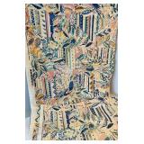 Rare Collier Campbell for P. Kaufmann Fabric Pattern 123 - Birdsong Bird Print (2 Panels)