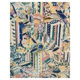 Rare Collier Campbell for P. Kaufmann Fabric Pattern 123 - Birdsong Bird Print (2 Panels)