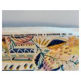 Rare Collier Campbell for P. Kaufmann Fabric Pattern 123 - Birdsong Bird Print (2 Panels)