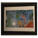 Marc Chagall The Concert Framed Print Reproduction