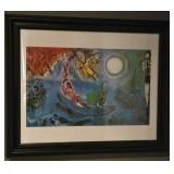 Marc Chagall The Concert Framed Print Reproduction