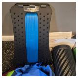 Fitness Bundle - Magic Back Support, Gaiam Yoga Mat, 8 lb & 10 lb Dumbbells, Ankle Weights