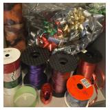 Christmas Wrapping Paper Rolls, Gift Bags, Ribbons & Tissue Paper Bundle