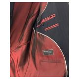 ?? SamSurin Tailor Made Navy Pinstripe Suit - Jacket & Pants, Men