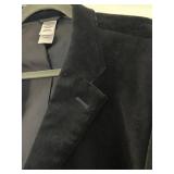 Claiborne Velvet Black Tie Jacket 48XL Long & Brandon Michael Vest XXL