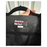 Claiborne Velvet Black Tie Jacket 48XL Long & Brandon Michael Vest XXL