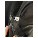 Claiborne Velvet Black Tie Jacket 48XL Long & Brandon Michael Vest XXL