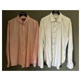 Robert Graham Kentucky Derby Shirt & Vineyard Vines Slim Fit Murray Shirt (Lot of 2) XXL