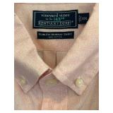 Robert Graham Kentucky Derby Shirt & Vineyard Vines Slim Fit Murray Shirt (Lot of 2) XXL