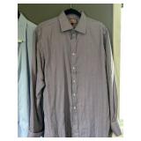 David Donahue XXL Dress Shirts - Thomas Pink Prestige 17-36 1/2 - Brooks Brothers 18-36 (Lot of 3)
