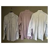 David Donahue XXL Dress Shirts - Thomas Pink Prestige 17-36 1/2 - Brooks Brothers 18-36 (Lot of 3)