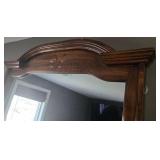 Drexel Heritage Vercelli Collection Italian Provincial Wood Wall Mirror