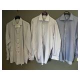 Sam Surin Bespoke Shirts - Custom Made Fine Fabric Mens XXL (Lot of 3)