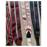 Dooney & Bourke Trafalgar Silk Suspenders - Banana Republic (Lot of 12)