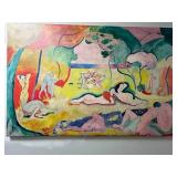 Henri Matisse - The Joy of Life Canvas Print on Wood Frame, 40 x 26 in