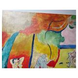 Henri Matisse - The Joy of Life Canvas Print on Wood Frame, 40 x 26 in