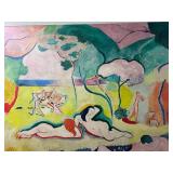 Henri Matisse - The Joy of Life Canvas Print on Wood Frame, 40 x 26 in