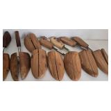 Assorted Wooden Shoe Lasts & Shoemaking Tools - Vintage Collection