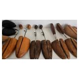 Assorted Wooden Shoe Lasts & Shoemaking Tools - Vintage Collection