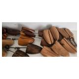 Assorted Wooden Shoe Lasts & Shoemaking Tools - Vintage Collection