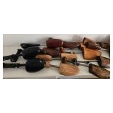 Assorted Wooden Shoe Lasts & Shoemaking Tools - Vintage Collection