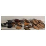 Assorted Wooden Shoe Lasts & Shoemaking Tools - Vintage Collection