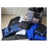 Sam Surin Garment Bags - Blue Shirt Bags, Black Garment/Storage Bags (Assorted)