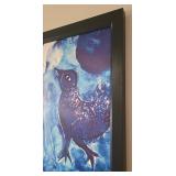 Marc Chagall Le Paysage bleu 20 x 26 Framed Canvas Print 1949