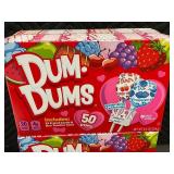 Box S - Dum Dums 50 Pops Valentine Exchange Boxes (Lot of 3)