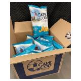 NE 2 - Cape Cod Sea Salt & Vinegar Kettle Cooked Potato Chips 5 oz - 8-Pack Box