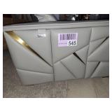 Raymod Top Grain Genuine Italian Leather Square Arm Sofa