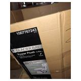 3-Glacier Bay 1 peice power flush toilets