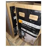 3-Glacier Bay 1 peice power flush toilets