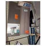 Various shelves and brackets