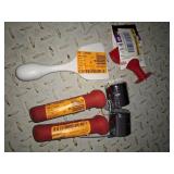 Linoleum Flooring tools and rollers