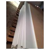 20 White door frame boards 6.5"×81.5"
